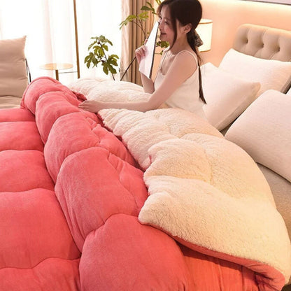 WarmNest roze kasjmier deken zacht en knus trillo.nl