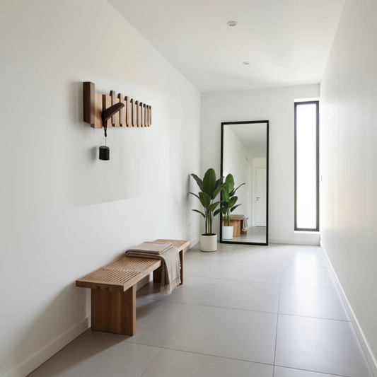 NoteHook™ | Houten kapstok in pianostijl